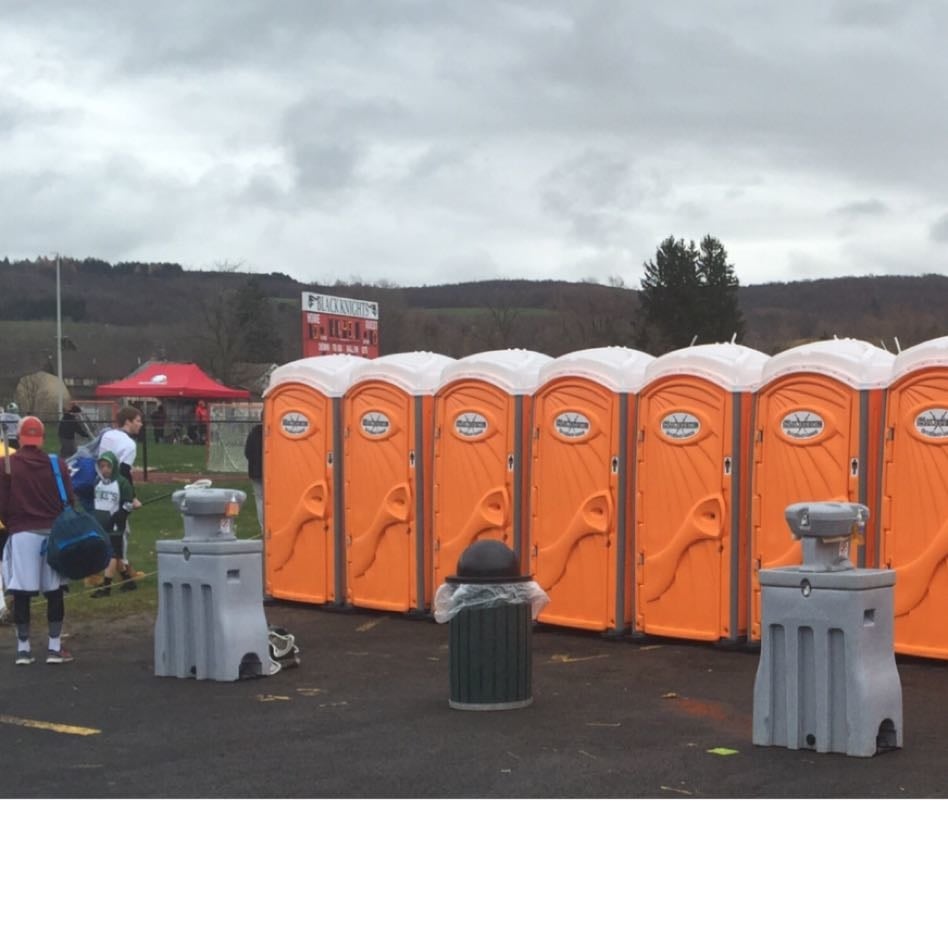 Portable Restroom company offering installation